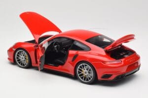 Porsche 911 991 Turbo S Guards Red Minichamps 1:18 110067122 Diecast — photo 5 of 8