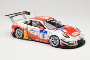 Porsche 911 991.1 GT3 R #3 Frikadelli Racing N. Siedler / K. Abbelen / S. Schmitz 24 Hours of Nurburgring 2016 Minichamps 1:1 — photo 4 of 6