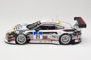 Porsche 911 991.1 GT3 R #21 WTM Racing J. Stursberg / V. Krumbach 24h Nurburgring 2016 Minichamps 1:18 155166021 Diecast — photo 3 of 6