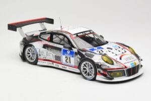 Porsche 911 991.1 GT3 R #21 WTM Racing J. Stursberg / V. Krumbach 24h Nurburgring 2016 Minichamps 1:18 155166021 Diecast — photo 4 of 6