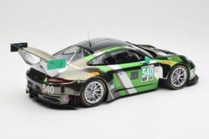 Porsche 911 991.1 GT3 R #540 Black Swan Racing P. Long / T. Pilgrim 24h Daytona 2016 Minichamps 1:18 155166540 Diecast — photo 2 of 6