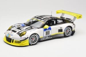 Porsche 911 991.1 GT3 R #911 Manthey Racing N. Tandy / E. Bamber 24h Nurburgring 2016 Minichamps 1:18 155166911 Diecast
