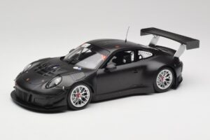 Porsche 911 991.1 GT3 R NBR Test October 2015 Black Minichamps 1:18 155156161 Diecast