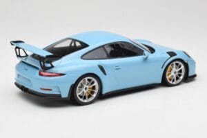 Porsche 911 991.1 GT3 RS Blue Matt Wheels Minichamps 1:18 153066235 Diecast — photo 2 of 6