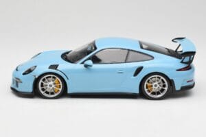 Porsche 911 991.1 GT3 RS Blue Matt Wheels Minichamps 1:18 153066235 Diecast — photo 3 of 6