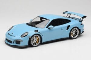 Porsche 911 991.1 GT3 RS Blue Matt Wheels Minichamps 1:18 153066235 Diecast