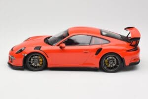 Porsche 911 991.1 GT3 RS Lava Orange Minichamps 1:18 155066220 Diecast — photo 3 of 6