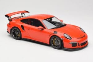 Porsche 911 991.1 GT3 RS Lava Orange Minichamps 1:18 155066220 Diecast — photo 4 of 6