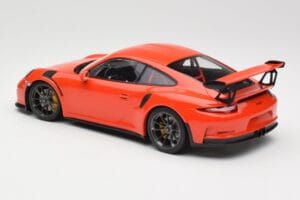 Porsche 911 991.1 GT3 RS Lava Orange Minichamps 1:18 155066220 Diecast — photo 5 of 6