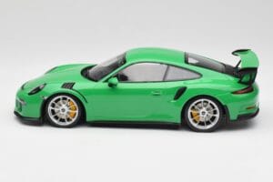 Porsche 911 991.1 GT3 RS Lizard Green & Silver Wheels Minichamps 1:18 153066229 Diecast — photo 3 of 6