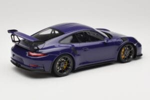 Porsche 911 991.1 GT3 RS Ultraviolet Minichamps 1:18 155066221 Diecast — photo 2 of 6