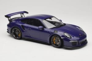 Porsche 911 991.1 GT3 RS Ultraviolet Minichamps 1:18 155066221 Diecast — photo 4 of 6