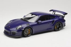 Porsche 911 991.1 GT3 RS Ultraviolet Minichamps 1:18 155066221 Diecast