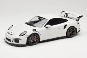 Porsche 911 991.1 GT3 RS White Black Wheels Minichamps 1:18 153066224 Diecast