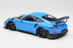 Porsche 911 991.2 GT2 RS Blue with Black Wheels Minichamps 1:18 155068308 Diecast — photo 5 of 6