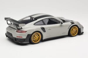 Porsche 911 991.2 GT2 RS Chalk Weissach Package Golden Wheels Minichamps 1:18 155068304 Diecast — photo 2 of 6