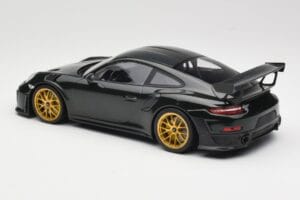 Porsche 911 991.2 GT2 RS Green Weissach Package Golden Wheels Minichamps 1:18 155068306 Diecast — photo 5 of 6