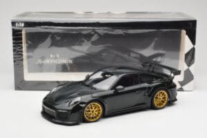 Porsche 911 991.2 GT2 RS Green Weissach Package Golden Wheels Minichamps 1:18 155068306 Diecast — photo 6 of 6