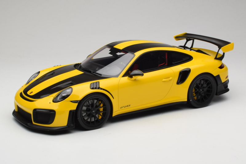 Porsche 911 991.2 GT2 RS Racing Yellow GT Spirit 1:12 GT535 Resin