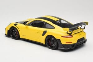Porsche 911 991.2 GT2 RS Weissach Package Yellow with Black Wheels Minichamps 1:18 155068311 Diecast — photo 5 of 6
