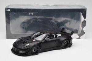 Porsche 911 991.2 GT3 R Matte Black Minichamps 1:18 155186901 Diecast — photo 6 of 6