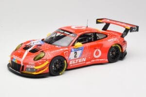 Porsche 911 991.2 GT3 R #2 Team Gigaspeed S. Bockmann 24 Hours of Nurburgring 2018 Minichamps 1:18 155186902 Diecast