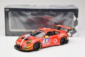 Porsche 911 991.2 GT3 R #2 Team Gigaspeed S. Bockmann 24 Hours of Nurburgring 2018 Minichamps 1:18 155186902 Diecast — photo 6 of 6