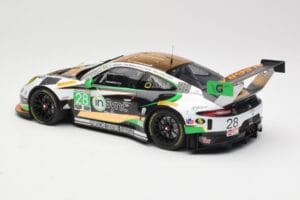Porsche 911 991.2 GT3 R #28 Alegra Motorsports D. de Quesada / M. Morad Class Winners 24 Hours of Daytona 2017 Minichamps 1:1 — photo 5 of 6