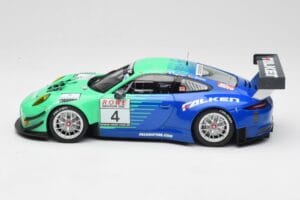 Porsche 911 991.2 GT3 R #4 Falken Motorsports J. Bergmeister / M. Ragginger VLN Westfalenfahrt 2017 Minichamps 1:18 155176904 — photo 3 of 6