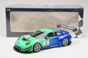 Porsche 911 991.2 GT3 R #4 Falken Motorsports J. Bergmeister / M. Ragginger VLN Westfalenfahrt 2017 Minichamps 1:18 155176904 — photo 6 of 6