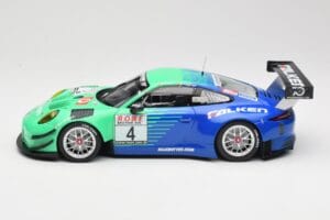 Porsche 911 991.2 GT3 R #4 Falken K. Bachler / M. Ragginger VLN Winner Round 6 2018 Minichamps 1:18 153186994 Diecast — photo 3 of 6