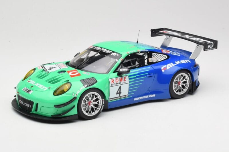 Porsche 911 991.2 GT3 R #4 Falken K. Bachler / M. Ragginger VLN Winner Round 6 2018 Minichamps 1:18 153186994 Diecast