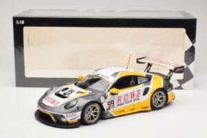 Porsche 911 991.2 GT3 R #99 Rowe Racing D. Olsen / M. Campbell 24 Hours of Spa 2019 Minichamps 1:18 155196099 Diecast — photo 6 of 6