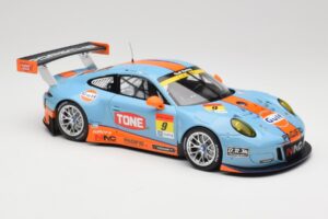 Porsche 911 991.2 GT3 R Pacific Gulf Racing #9 J. Lammers / K. Miura Super GT 300 Series 2017 Minichamps 1:18 155176909 Dieca — photo 4 of 6