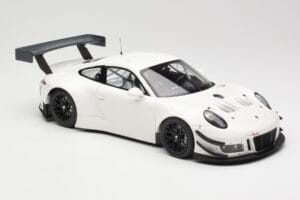 Porsche 911 991.2 GT3 R White with Black Wheels Minichamps 1:18 155186900 Diecast — photo 4 of 6