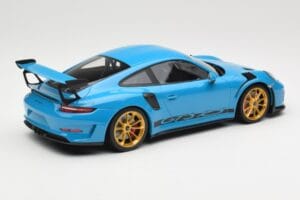 Porsche 911 991.2 GT3 RS Blue With Golden Wheels Minichamps 1:18 155068222 Diecast — photo 2 of 6