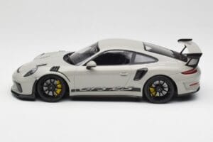 Porsche 911 991.2 GT3 RS Chalk Wording Black Wheels Minichamps 1:18 153068230 Diecast — photo 3 of 6