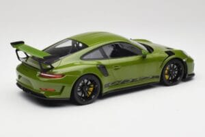 Porsche 911 991.2 GT3 RS Lizard Green With Black Wheels Minichamps 1:18 155068233 Diecast — photo 2 of 6