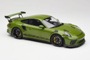 Porsche 911 991.2 GT3 RS Lizard Green With Black Wheels Minichamps 1:18 155068233 Diecast — photo 4 of 6