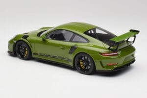 Porsche 911 991.2 GT3 RS Lizard Green With Black Wheels Minichamps 1:18 155068233 Diecast — photo 5 of 6
