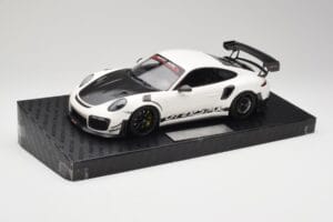 Porsche 911 991.2 GT3 RS Manthey Racing White Minichamps 1:18 MR-911-GT3RS-1801 Diecast — photo 2 of 6