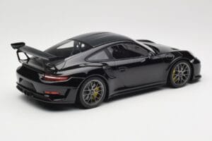 Porsche 911 991.2 GT3 RS Weissach Package Black Silver Magnesium Wheels Minichamps 1:18 153068229 Diecast — photo 2 of 6