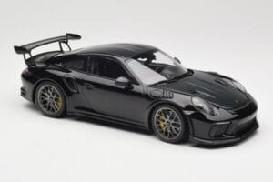 Porsche 911 991.2 GT3 RS Weissach Package Black Silver Magnesium Wheels Minichamps 1:18 153068229 Diecast — photo 4 of 6