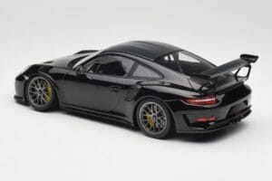 Porsche 911 991.2 GT3 RS Weissach Package Black Silver Magnesium Wheels Minichamps 1:18 153068229 Diecast — photo 5 of 6