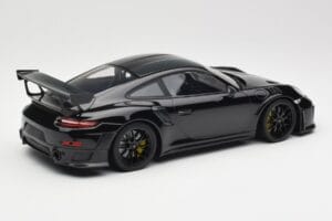 Porsche 911 991.2 GT3 RS Weissach Package Black With Black Wheels Minichamps 1:18 153068321 Diecast — photo 2 of 6