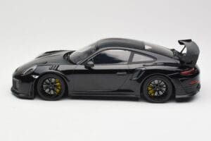 Porsche 911 991.2 GT3 RS Weissach Package Black With Black Wheels Minichamps 1:18 153068321 Diecast — photo 3 of 6