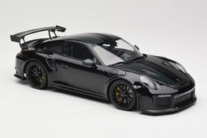 Porsche 911 991.2 GT3 RS Weissach Package Black With Black Wheels Minichamps 1:18 153068321 Diecast — photo 4 of 6