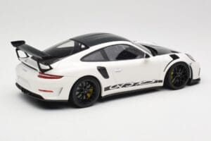 Porsche 911 991.2 GT3 RS Weissach Package White Wording Black Magnesium Wheels Minichamps 1:18 153068225 Diecast — photo 2 of 6