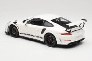 Porsche 911 991.2 GT3 RS White With Black Wheels Minichamps 1:18 155068224 Diecast — photo 5 of 6