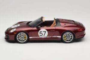 Porsche 911 991.2 Speedster Heritage Edition Cherry Metallic GT Spirit 1:18 GT929 Resin — photo 3 of 6